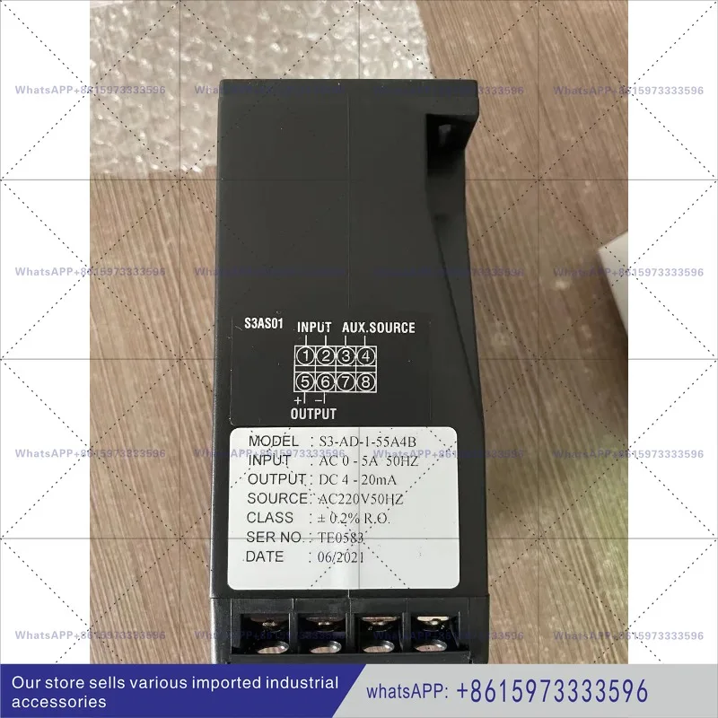 Current Transmitter S3-AD-1-55A4B genuine
