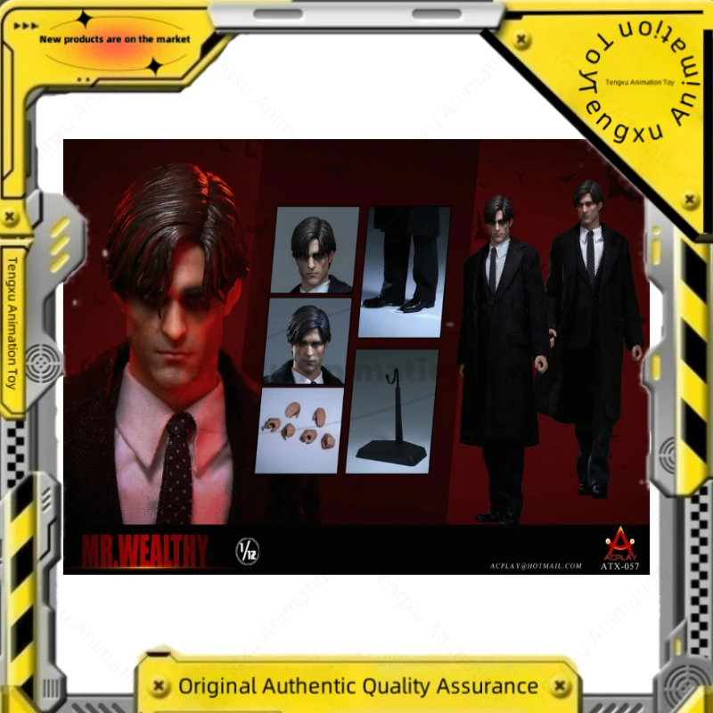 

【Товары для пятен】Acplay Atx057 1/12 Rich Mr. Мобильная коллекция кукол, орнамент, декор, подвижная фигурка, модель игрушки, аниме, игрушка, подарок на день рождения