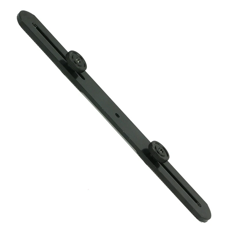 Dwupozycyjny uchwyt na poprzeczkę do telefonu Metalowy uchwyt do montażu na monopodzie Wideo na żywo