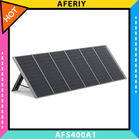 AFERIY ‎AF-S400A1 400W Portable Foldable Solar Panel, 23% Energy Conversion Rate, IP65 Waterproof, Adjustable Kickstand