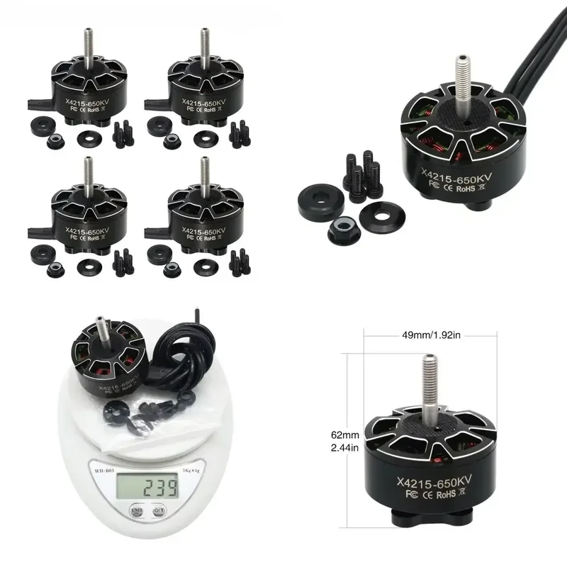 X4215 Brushless Motor 400KV/650KV 13-inch FPV Racing Motor