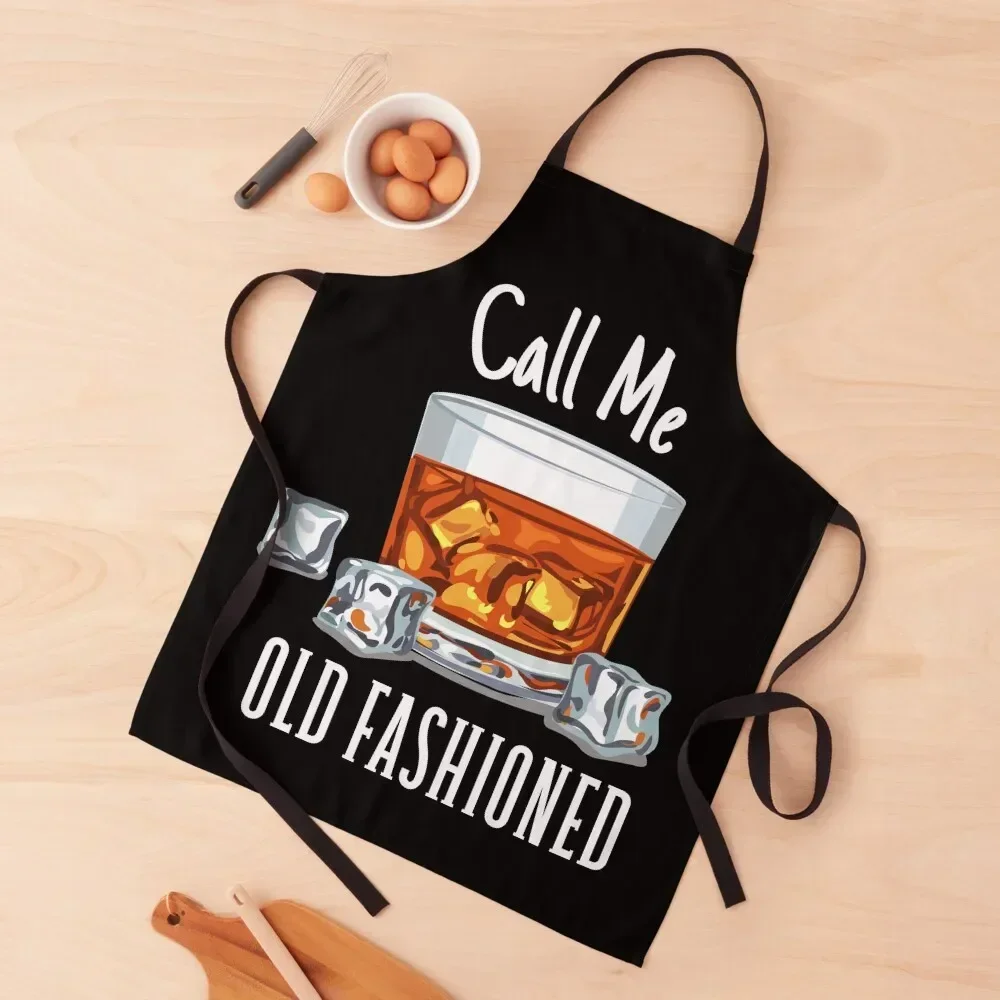 

Call Me Old Fashioned Apron Men gift Woman Kitchen Cute Kitchen Accessories Dress Apron