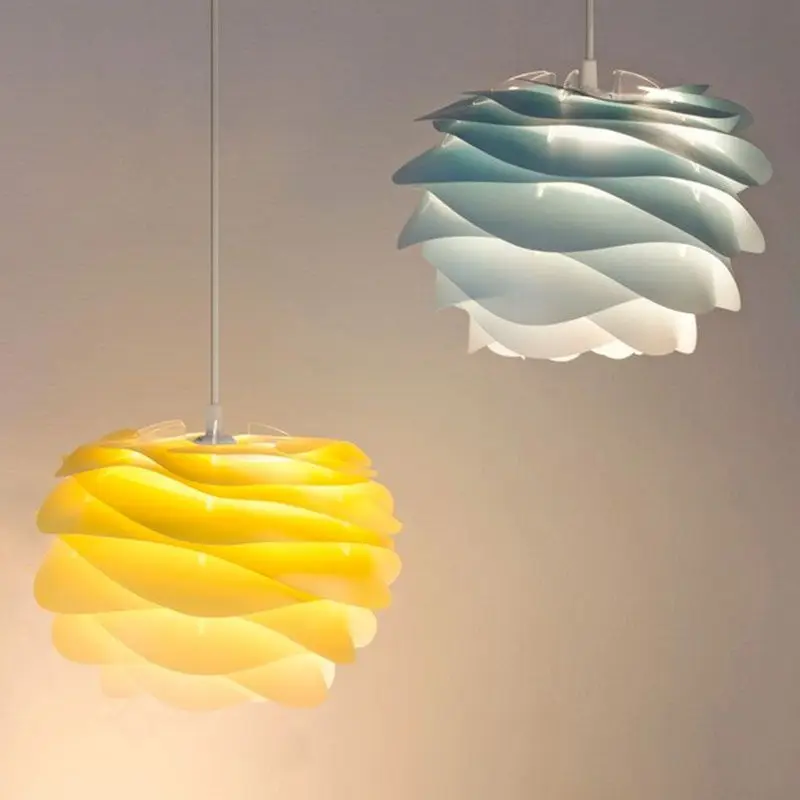 

Rose Flower Chandelier Modern Dining Room Lighting Scandinavian Style Pendant Lamp