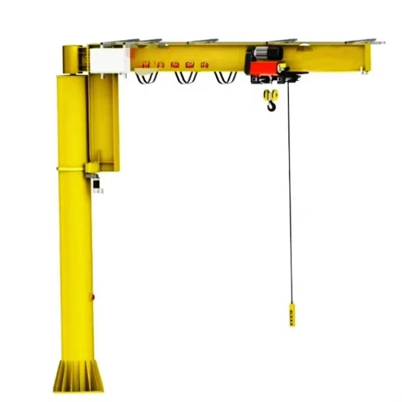 FEM CE Lifting Swing Arm Pillar Slewing Electric Suspend Bridge 2 Ton 1 Ton Jib Crane with Vacuum Lifter
