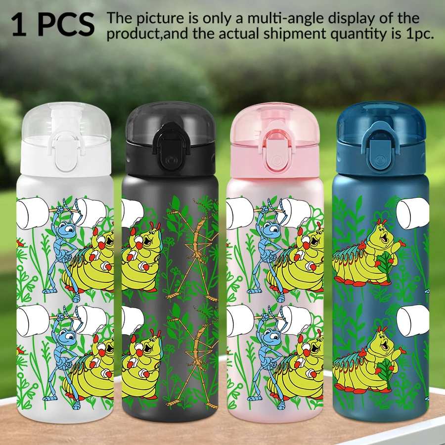 

1Pc Disney Stitch Winnie the Pooh pattern 26oz plastic water bottle outdoor sports water cup birthday/homecoming gift