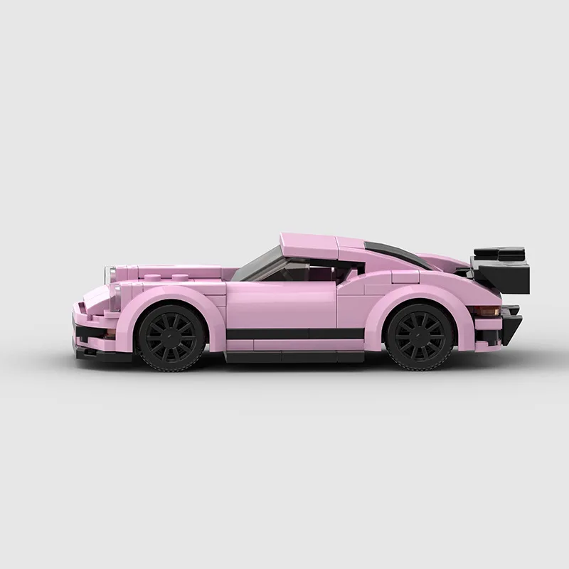 Compatible Lego small particle building block moc racing car supercar model puzzle DIY toy wholesale 911