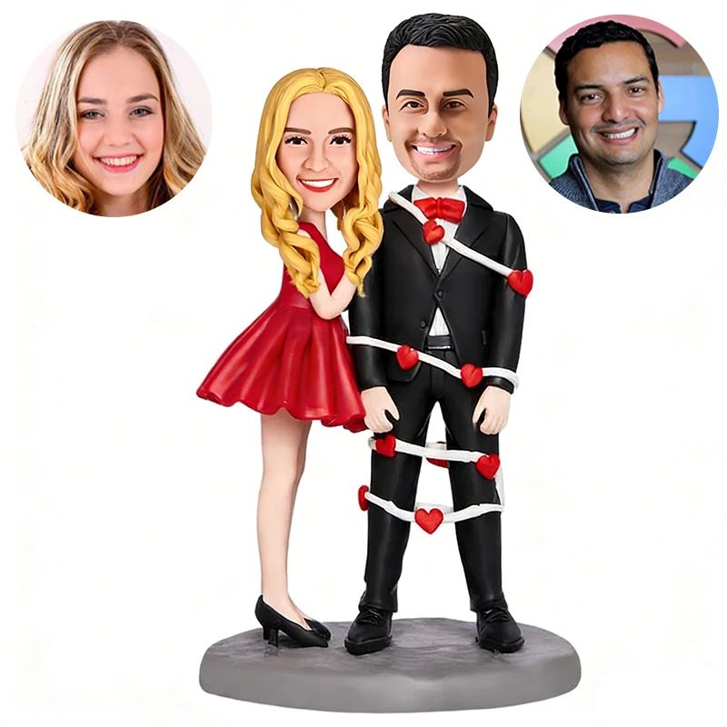 Customize Bobbleheads couples, Valentine's Day gifts, and romantic characters