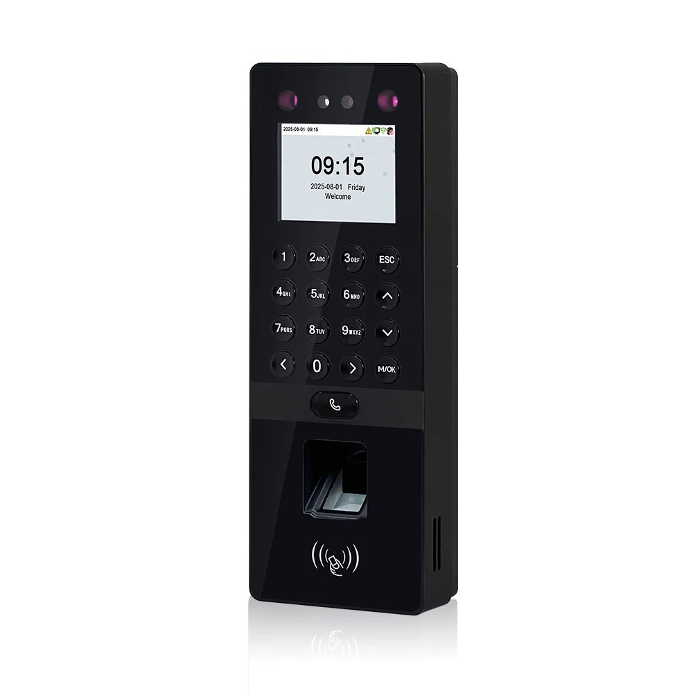 Facepro2 TCP Software Intelligent Security ZK WiFi Biometric Fingerprint Door Lock Access Control Attendance