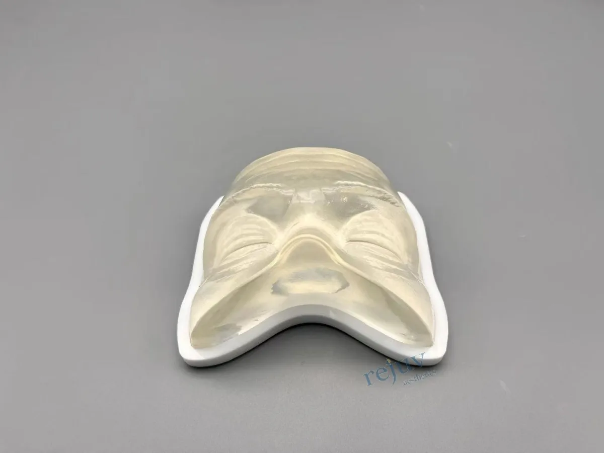 Transparentes TPE-Gesichtsmodell für Injektions-Übungsset, perfekt für Dermatologen, unverzichtbare medizinische Schulen und Ästhetik