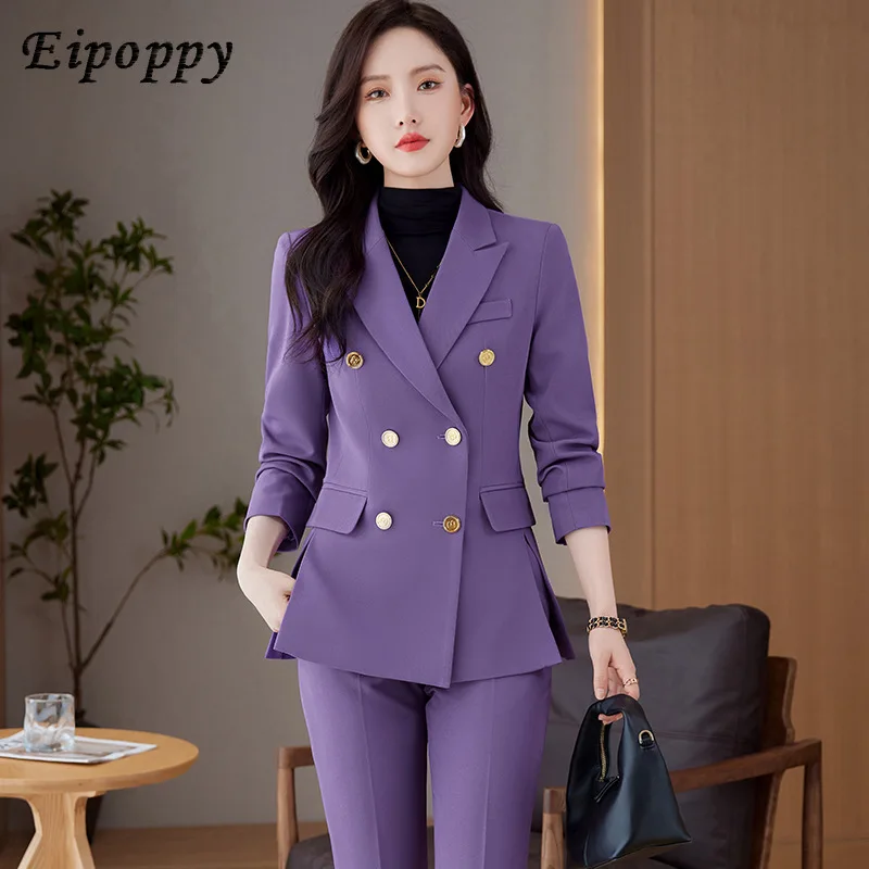 High end temperament, high-end sense, fashionable business attire, suit