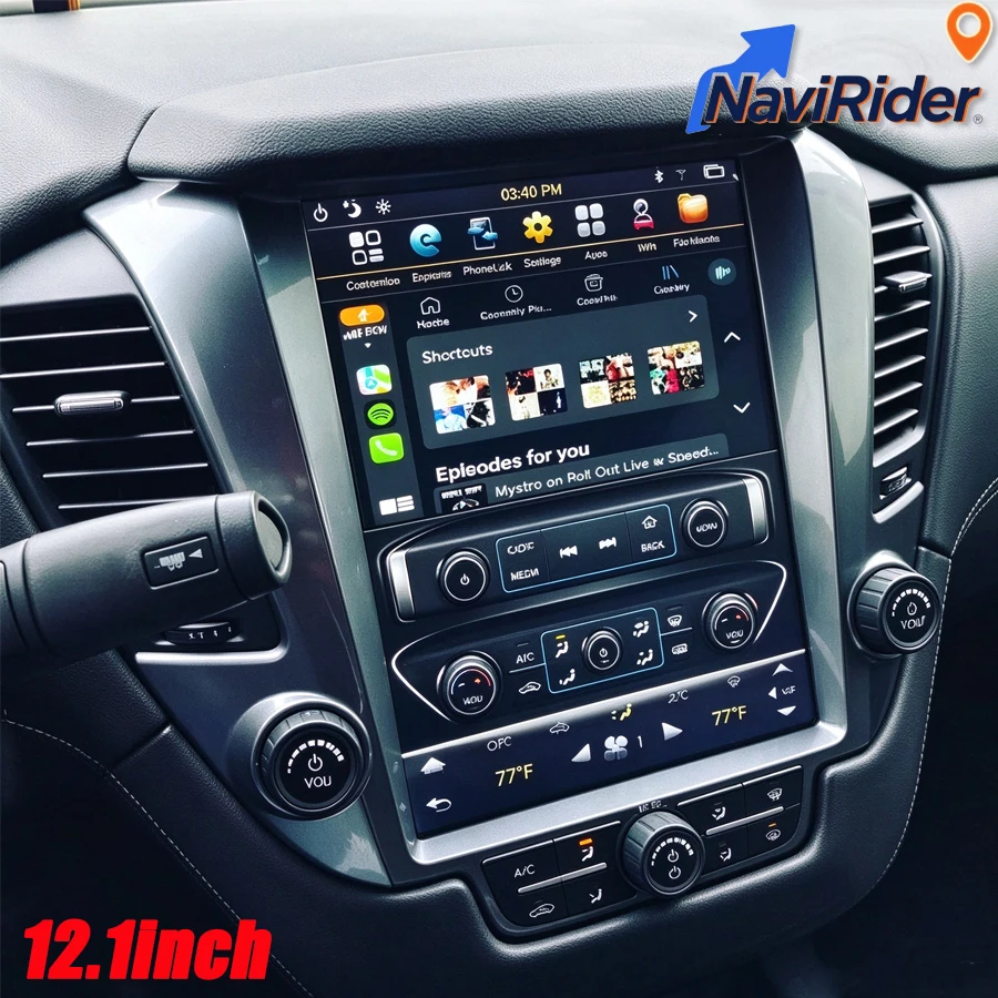 12.1inch Screen For Chevrolet Tahoe Suburban GMC Yukon 2015-2020 Android Auto Car Radio GPS Carplay Multimedia Player Navigation