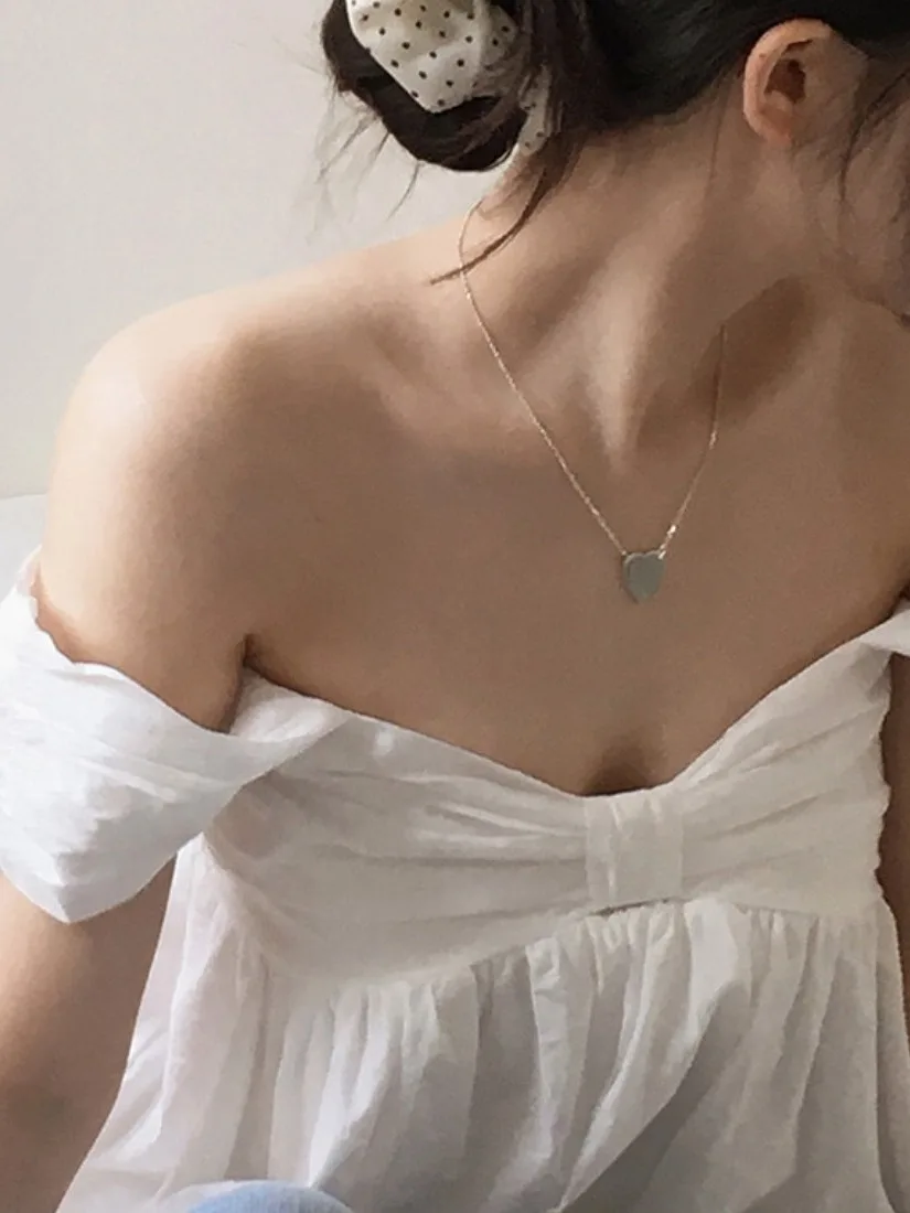 

Милый антивозрастной жилет с полым узлом и ремешком, женский летний новый милый двухслойный кружевной топ, повседневный свитер