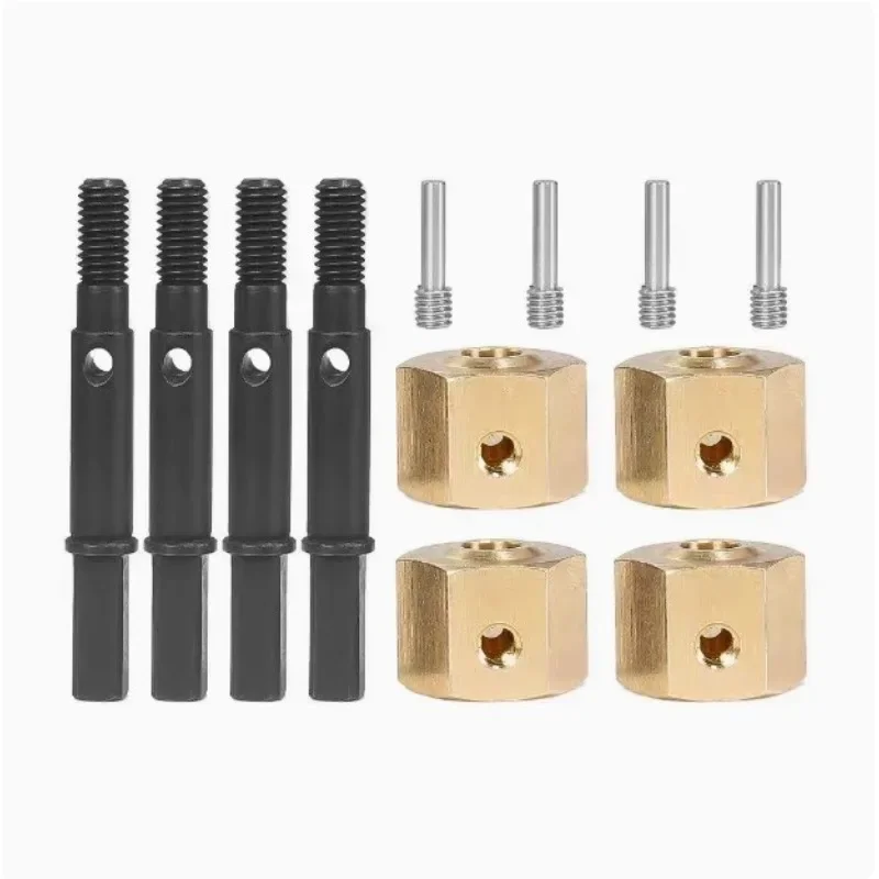 For Croboll MK07 4WD 1/7 RC Electric Control Model Car Modification Accessories Widening Connector Output Shaft-AU47