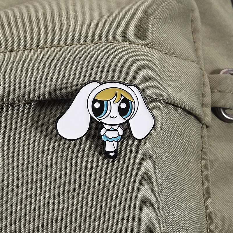 Kreatywne przypinki broszki z motywami zwierzęcych z kreskówek, urocze postacie z anime, przypinki emaliowane do cosplayu, ozdoby na klapę, biżuteria, rekwizyty, akcesoria, prezent.