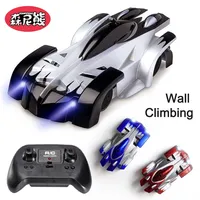 SENNIXIONG 1:24 Wall Climbing Remote Control Car Dual Mode 360deg Rotating Anti Gravitys Stunt Climber Vehicle Toys for Children