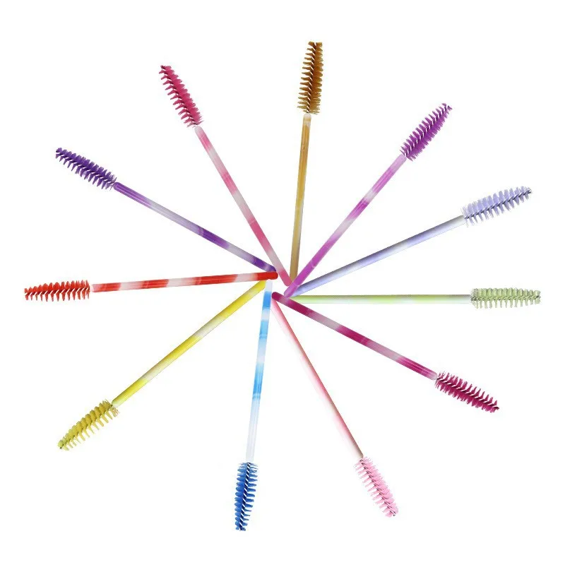 Disposable Eyelash Brushes Eyebrow Brush Mascara Wands Applicator Cosmetic Eyelashes Extension Tools Eyelash Spoolies for Makeup