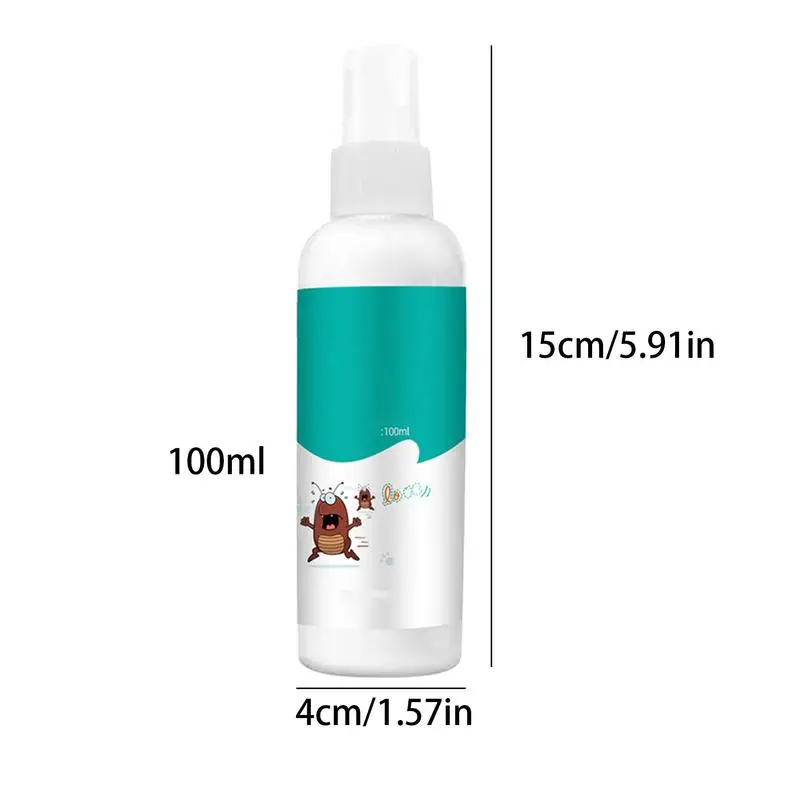 100ml Pet Home Spray Repel Fleas Lice Treatments Spray Quick And Handy Fleas Ticks For Indoor Outdoor Dogs Cats