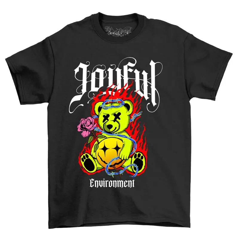 BEARSTREET2 14 Bear y Funny Teddy T Shirt 100 Cuddly Cotton Unbearabl