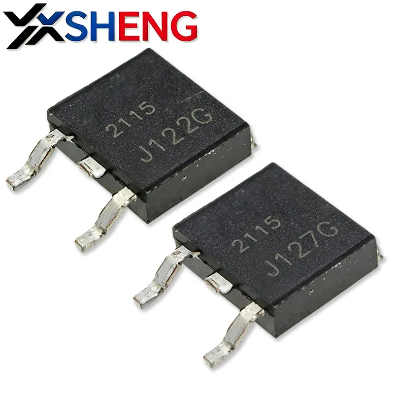 10PCS~100Pieces MJD122 MJD127 TO-252 Darlington Transistor MJD122G MJD127G TO252