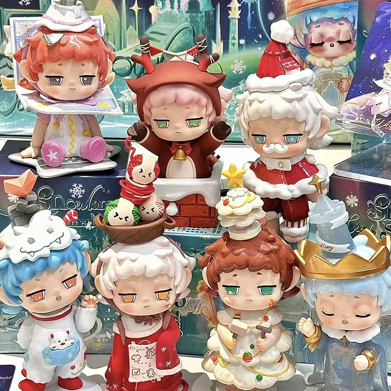 

Heyone FAYA-Snowland Twelve Starry Nights Series Blind Box Toys Kawaii Anime Action Figure Surprise Mystery Box Dolls Girls Gift