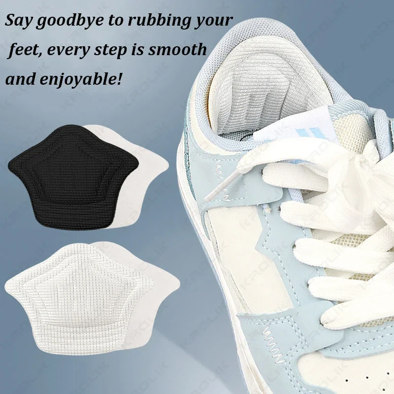 10 قطعة النعال للأحذية التصحيح منصات كعب للأحذية الرياضية قابل للتعديل حجم قدم وسادة نعل كعب حامي الخلفي ملصق بطانة حذاء