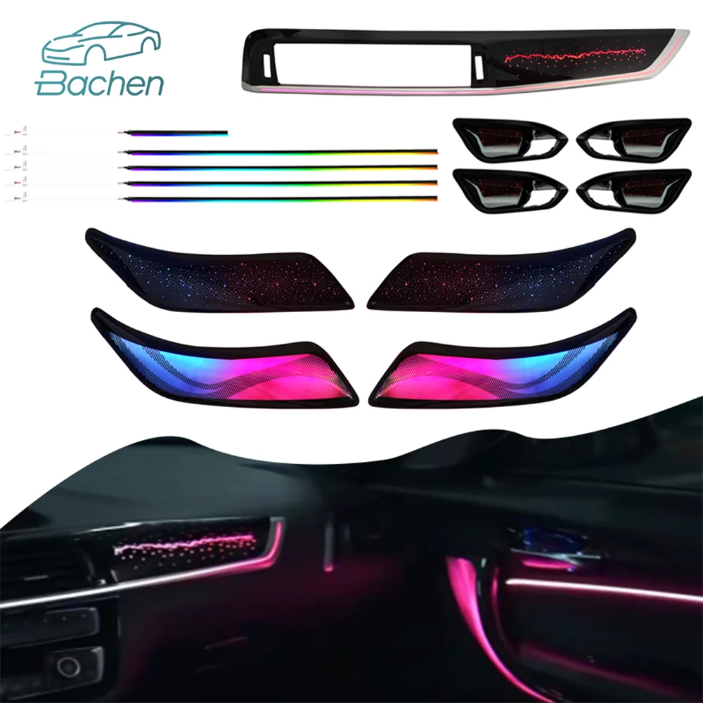 Interior Atmosphere Lighting For BMW 1 Series 2017-2022 Car Accessories Interior Decoration Car Led Light 12v Led Lights Bar