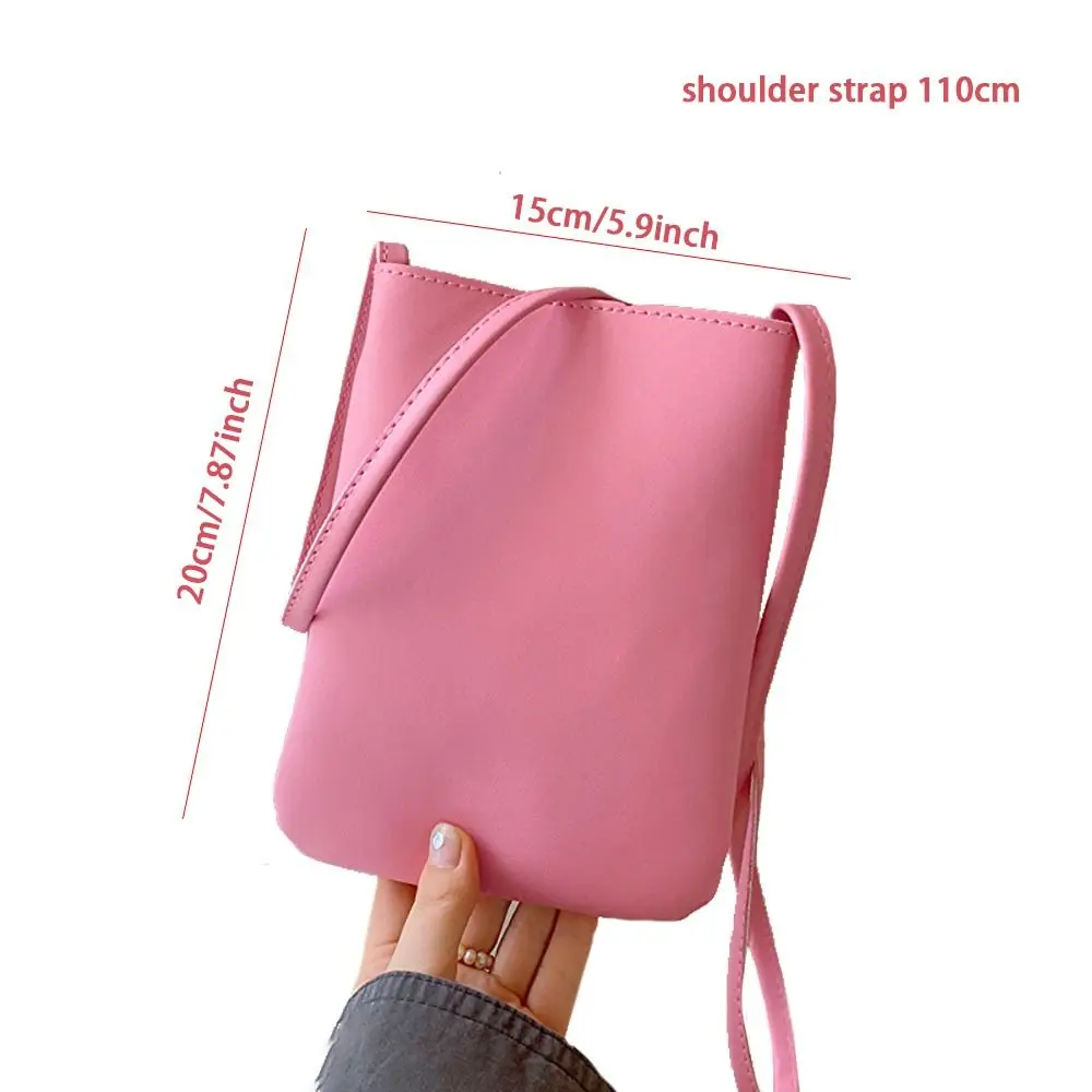 Summer New Leisure Simple Phone Bag for Women\'s Small Change Small Bag Fashion One Shoulder Crossbody Bag