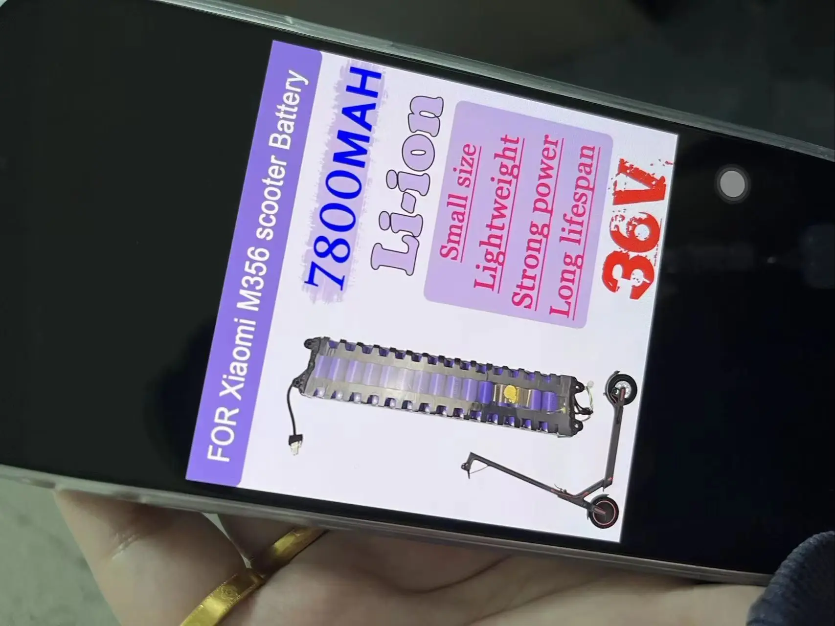 

36V 10s3p 7800mAh 36V Battery for Xiaomi M365 M356 Pro Special Battery Pack Li-ion Battery pack Waterproof Bluetooth Communica