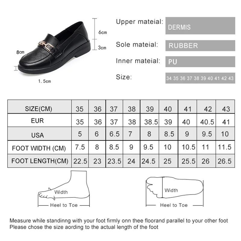 AIYUQI Women\'s Loafers Spring 2024 New Casual Shoes Ladies Slip-on Round Head Cowhide British Style Large Size Shoes Women