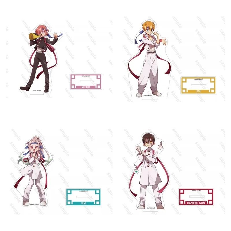 Аниме-фигурки Ханако-кун в унитазе Яширо Нене Мицуба, акриловые подставки, персонаж Минамото Куу, новая модель, декор, реквизит, подарок для фанатов