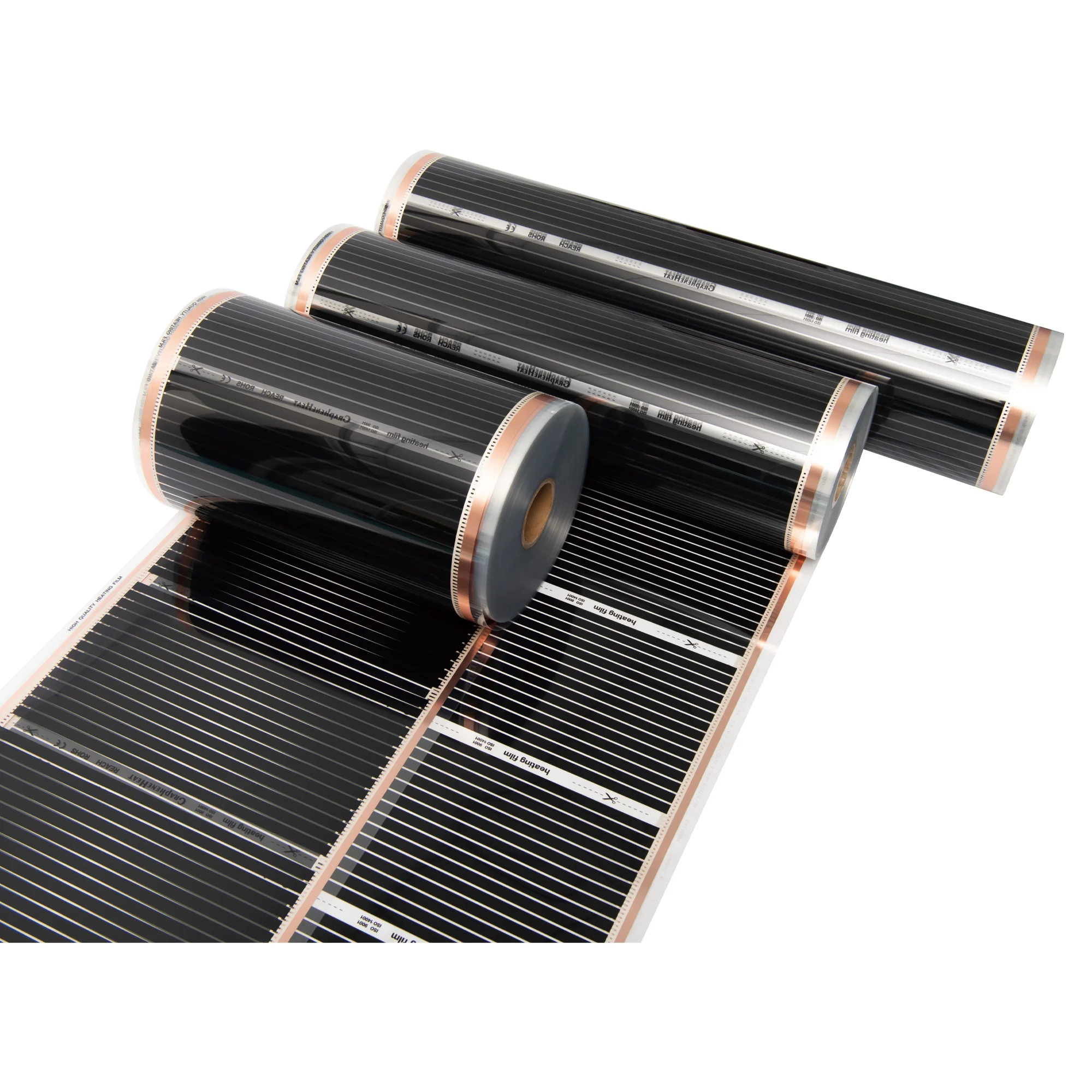 Factory Direct Sale Korea Far in frared Electric Underfloor Heating System Graphene Material Warm Floor Heating Film for Home Us