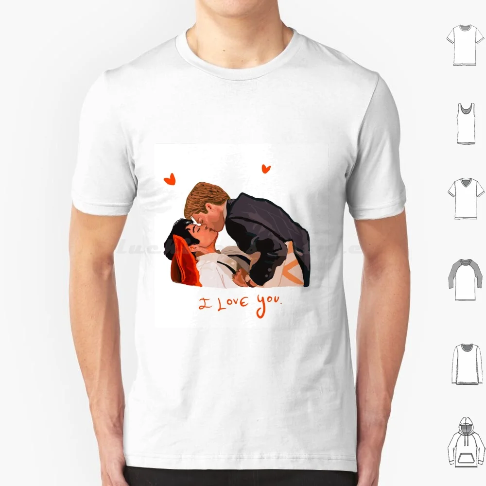 Red , White & Royal Blue , Henry And Alex T Shirt Cotton Men Women DIY Print Red White Royal Blue Movie Book Nicholas Galitzine