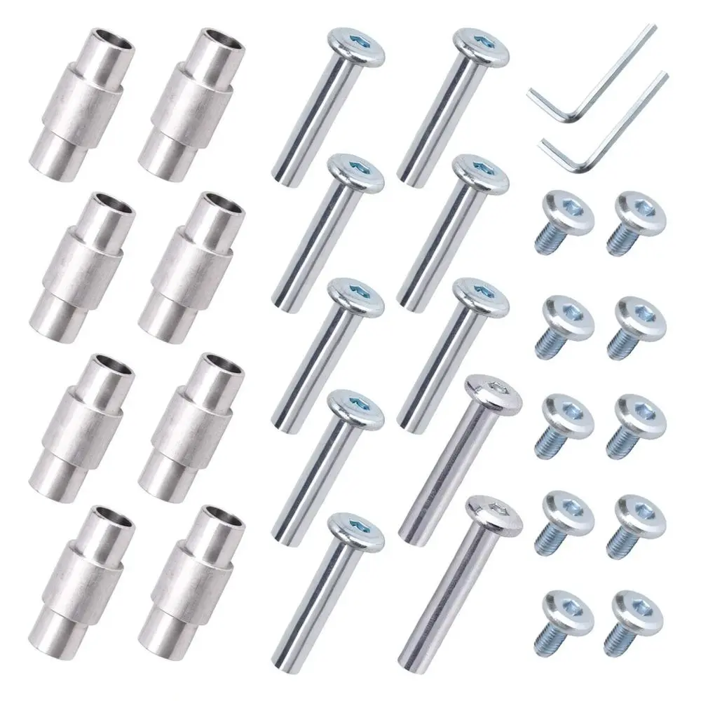 For For Strikate Inline Skate Replacement Parts Axle Screw And Wrench Kit Durable Roller Skating Maintenance Repair Tool