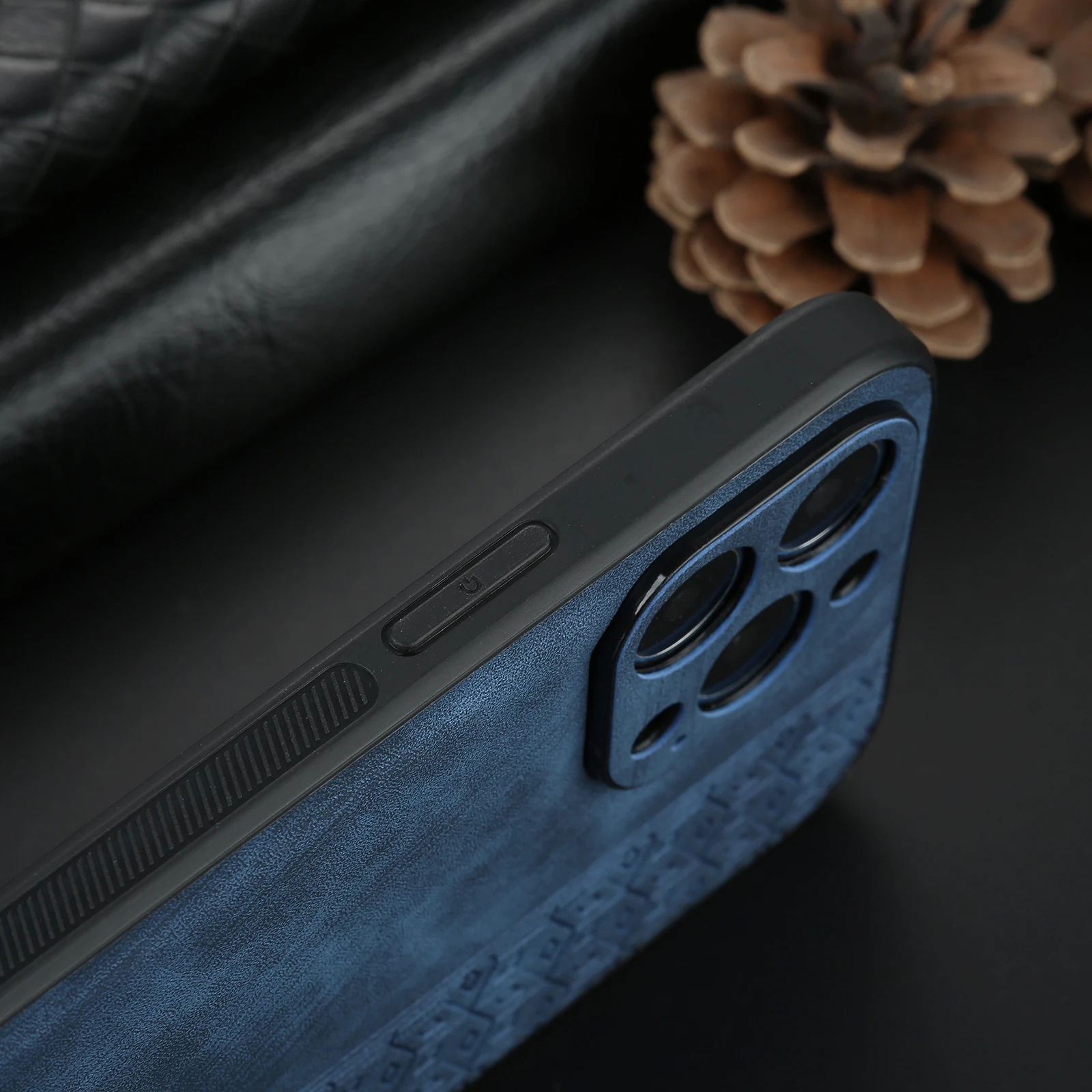 For iPhone 13 14 12 11 Pro Max Luxury Skin Feel Shockproof Matte Leather Case Soft Back Cover Funda for iPhone 13 12 11 Pro