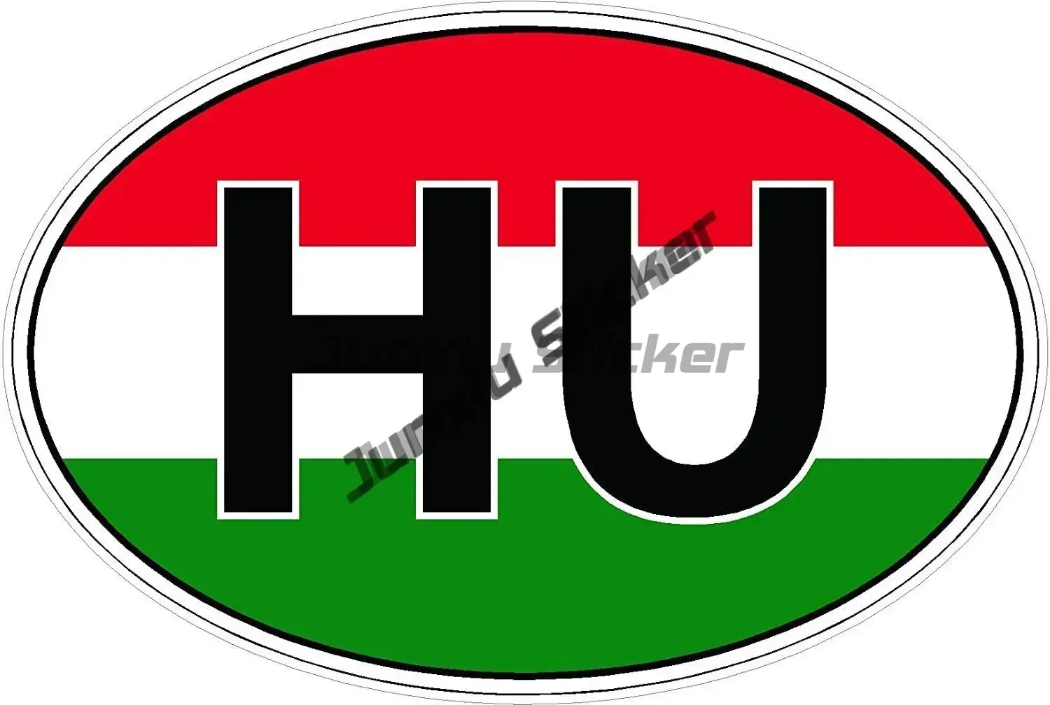 Creative Hungary Country CodeH Flag Car Sticker Souvenir Car Coat of Arms Shield City Hungary Budapest Flag Decal Accessories #2