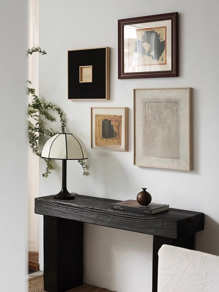 لوحة زخرفية للمدخل على طراز العصور الوسطى، لوحة معلقة على الحائط من وابي سابي، زخرفة كلاسيكية راقية #2