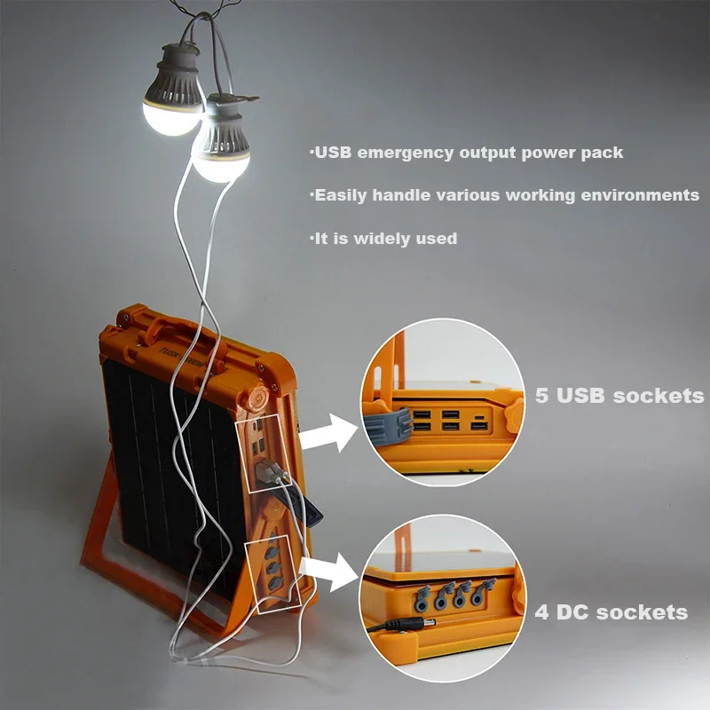 Imagem -05 - Super Bright Rechargeable Led Camping Light Luz Forte com Carregamento de Energia Solar Tocha Portátil Luz de Barraca 15000w