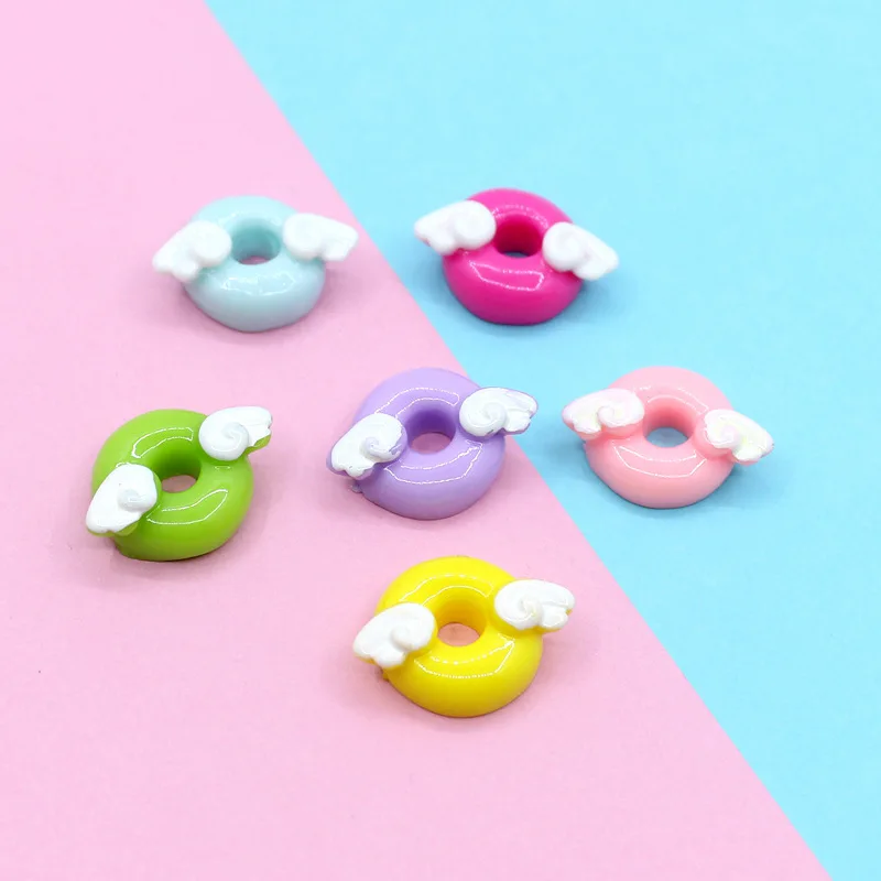 6/8/10 stücke Mini süße Süßigkeiten Donut Puppe Essen so tun, als spielen Puppenhaus Zubehör Miniatur Home Craft Dekor Kuchen Kinder Küche Spielzeug – Detail 19