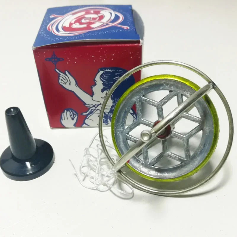 

Physics Anti gravity Teaching Classic Balance Machine Toy Gift Metal Classic Gyroscope