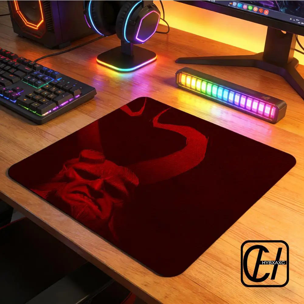 

Movie H-Hellboy Mouse Pad Cartoon rubber Small mouse pad desktop computer office keyboard e-sports ROGs game XAXC