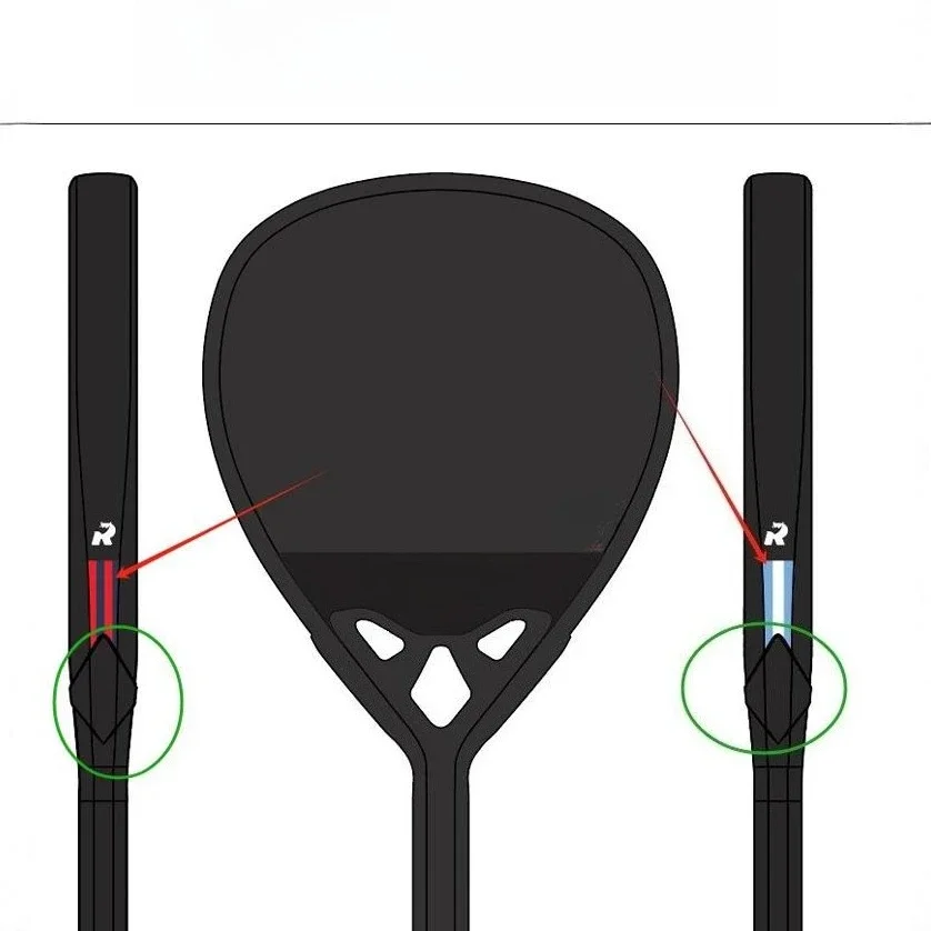 Carbon fiber beach racket, beginner tennis racket personalized creative plate beach racket