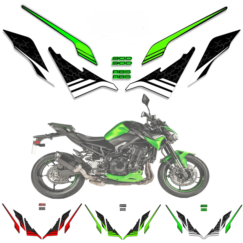 Kit de pegatinas de carenado para motocicleta, accesorios para KAWASAKI Z900 Z, 900, ZR900-F