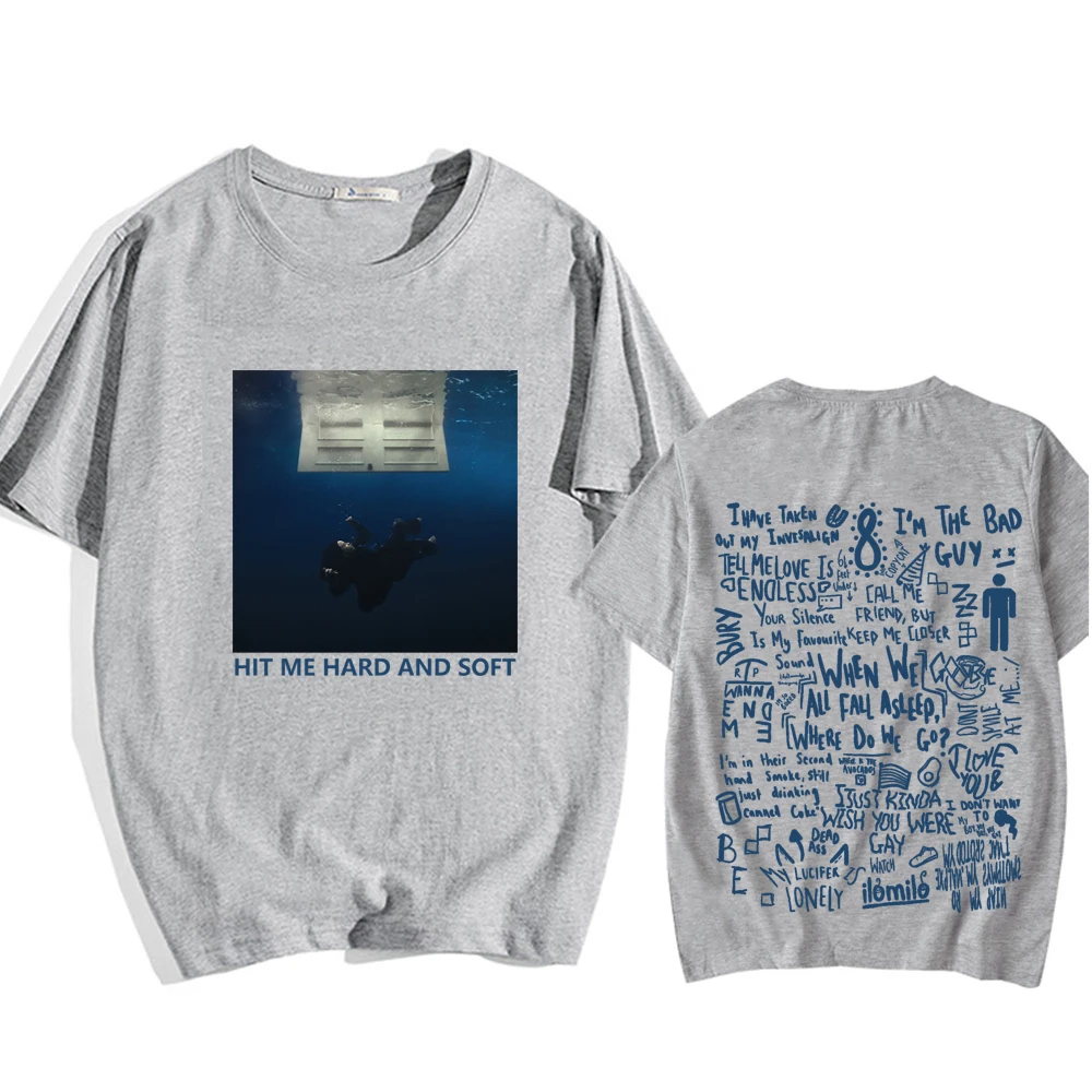 Hit Me Hard and Soft 2024 Tour Popular Shirt Billie Tshirts Hit Me Hard and Soft Tops Best Accessory for Music Fans