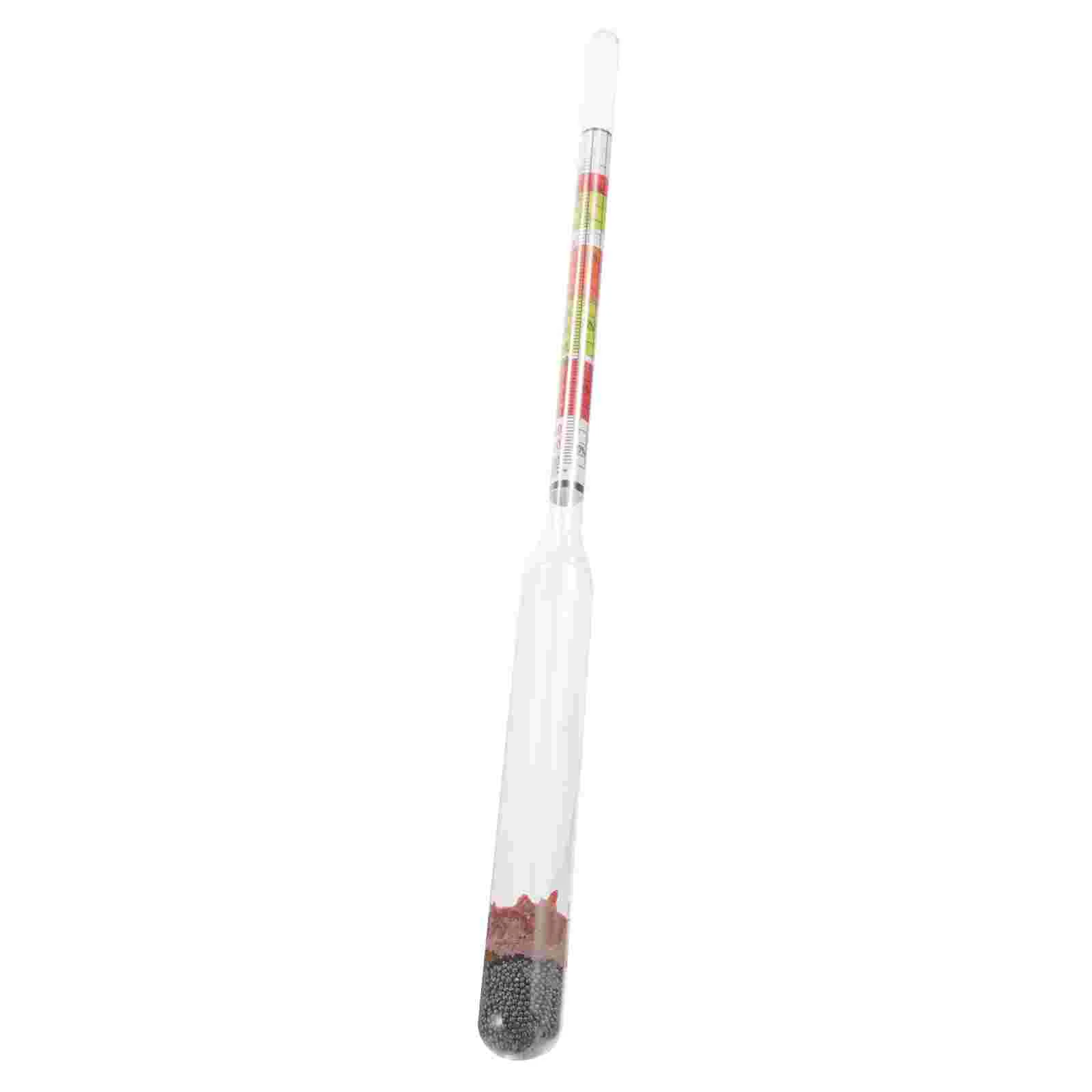 Alcohol Meter Brewing Tool Hydrometer Glass Distilling Supplies Making Kit for