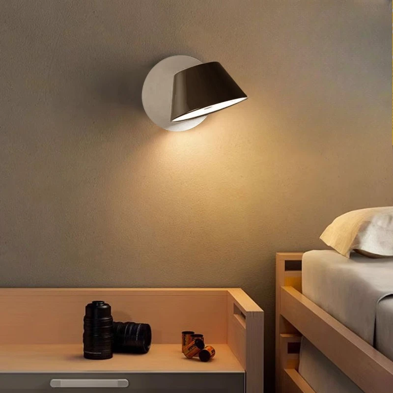 

Modern Nordic Bedroom Wall Lamp Adjustable Reading Light Creativity Home Decor Elegant Lighting Ideas for Living Room