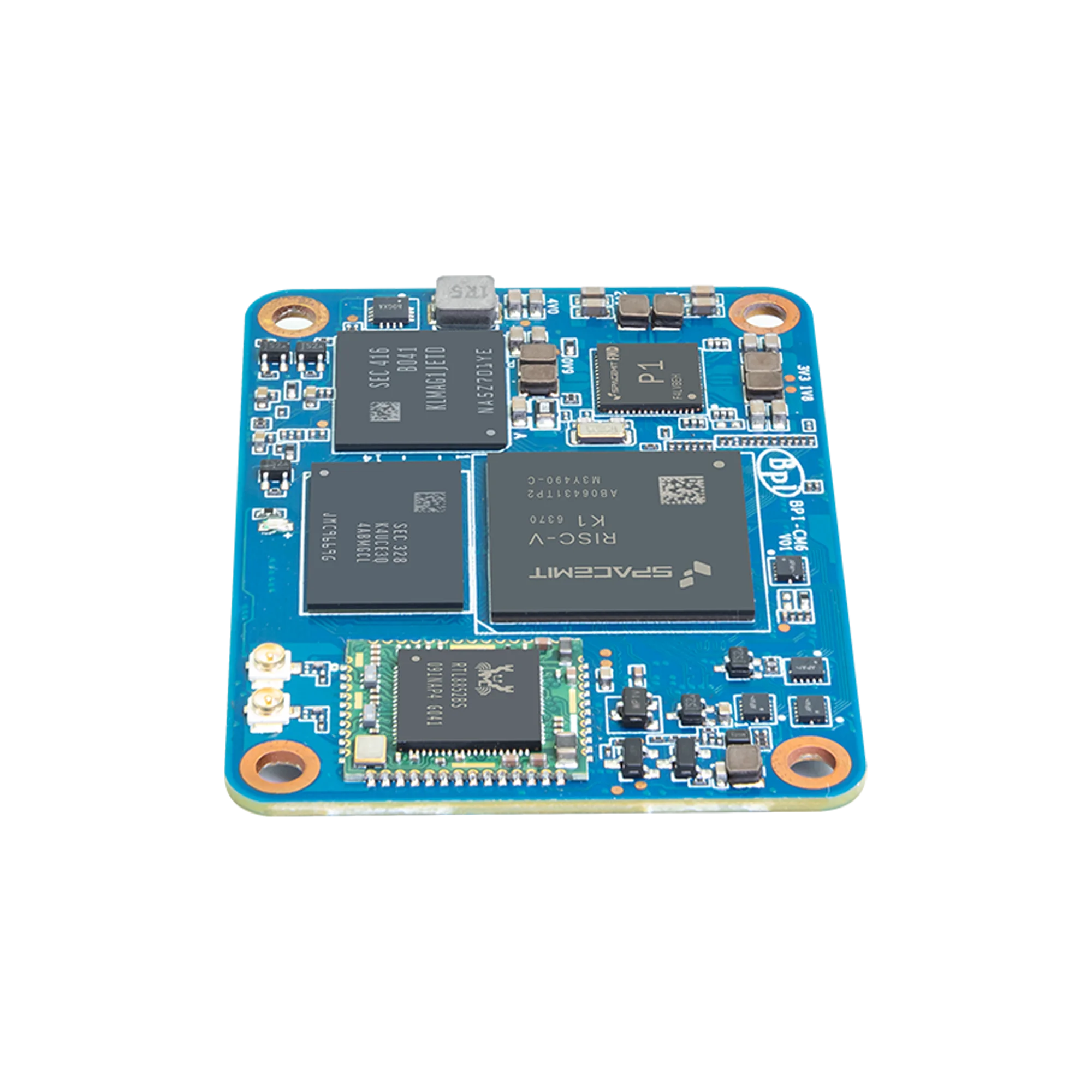 Banana Pi BPI-CM6 SpacemiT K1 Octa-Core 64-bit RISC-V AI Compute Module, 4GB LPDDR4 16GB eMMC, Embedded Industrial Control Board
