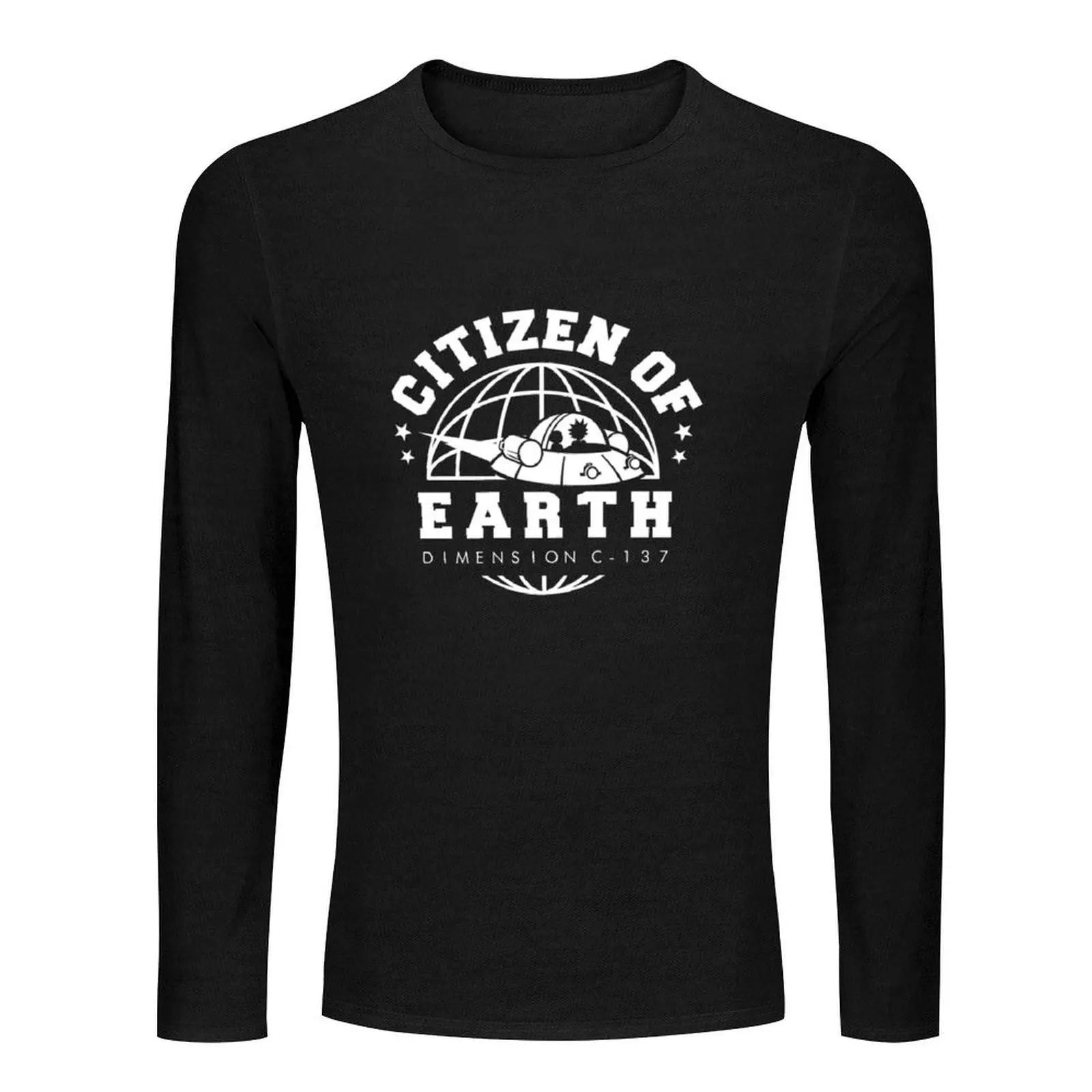 Earth Dimension C137 Long T-Shirt graphic t shirt sublime t shirt customized t shirts oversized shirts mens shirt graphic