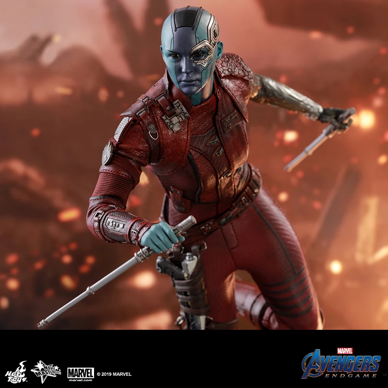 Hottoys HT MMS534 1/6 Avengers 4 Endgame Nebula Action Figure Toy Christmas Gift Model Collection Hobbies Model Toy In Stock