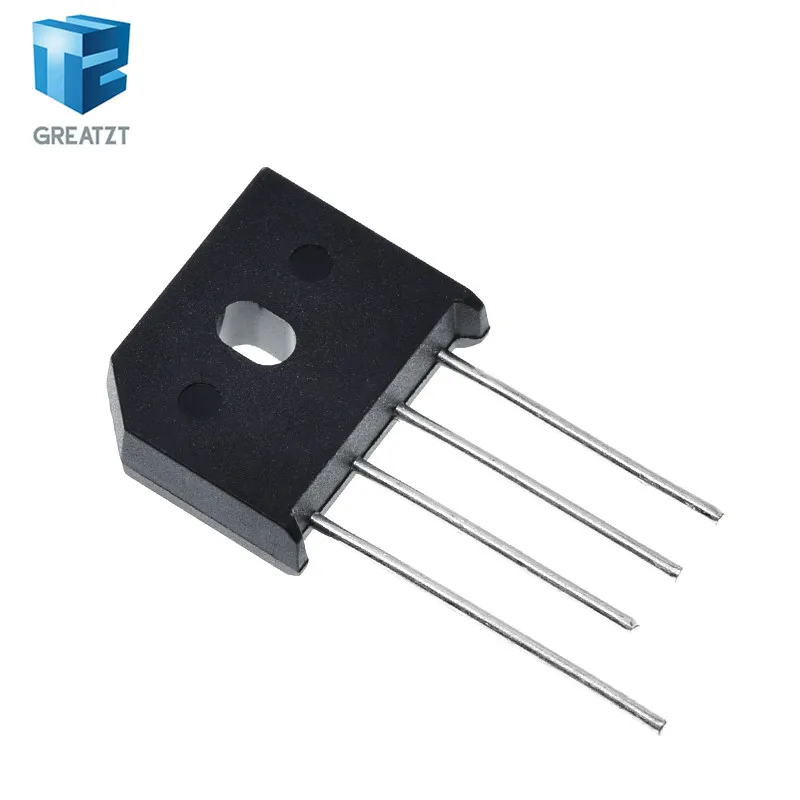 GREATZT 5/10PCS diode bridge retifica KBU1510 DIP KBU-1510 15A 1000V  KBU 1510