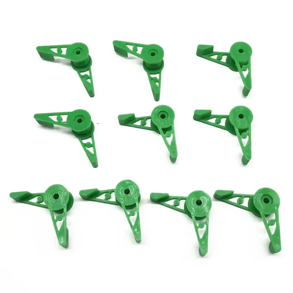 10pcs 35*10*2MM Plant Branch Bender ABS Ties Trellis Stake Clips Garden For Low Stress Plant Training Garden Holder Tools